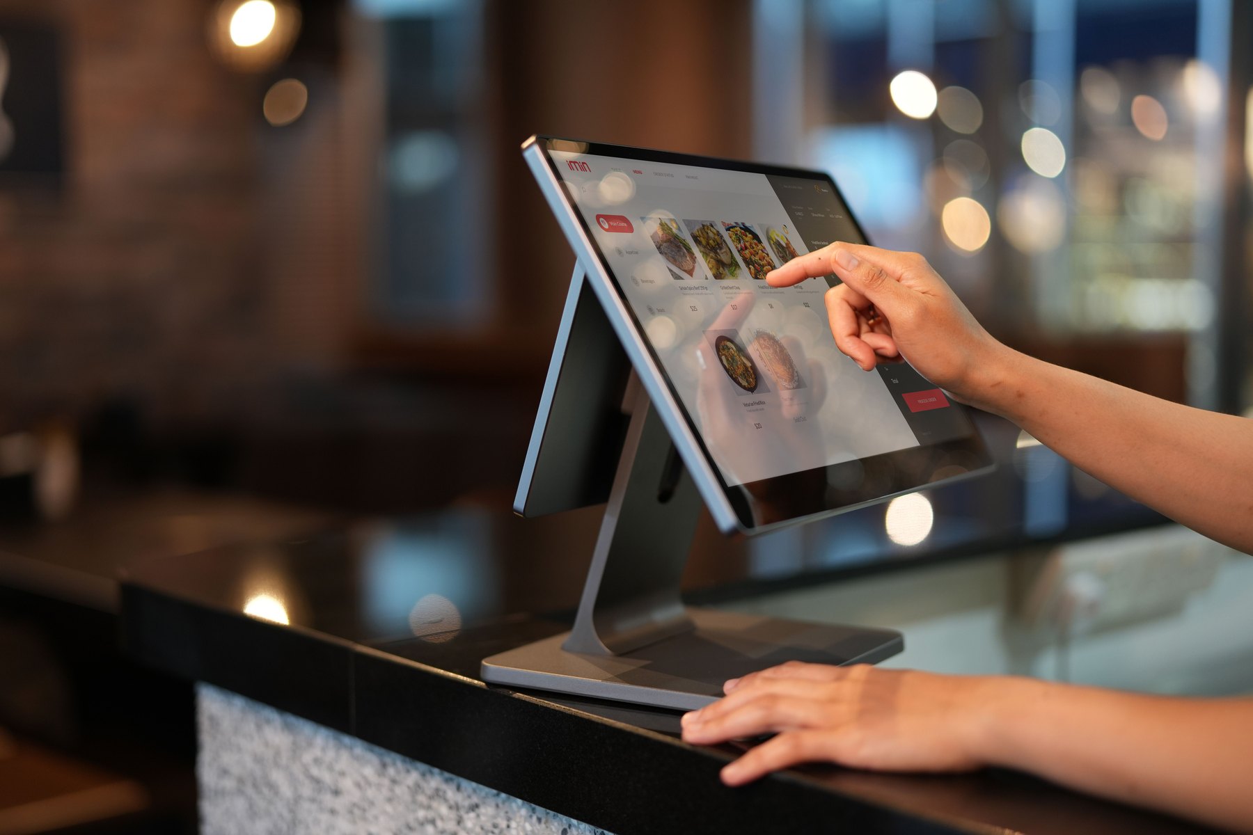 Menu digitale e tablet collegati al gestionale